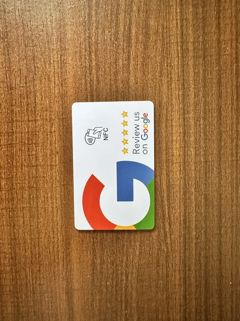 Grow your Business With NFC Google Review Cards Tap and Rate Google Review Cards 5