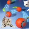 Speedy Tail 2.0 Cat Toys, Smart Interactive Cat Toy Balls, 2 Speed Adjustment Automatic Moving Ball with Replacement Tail 2