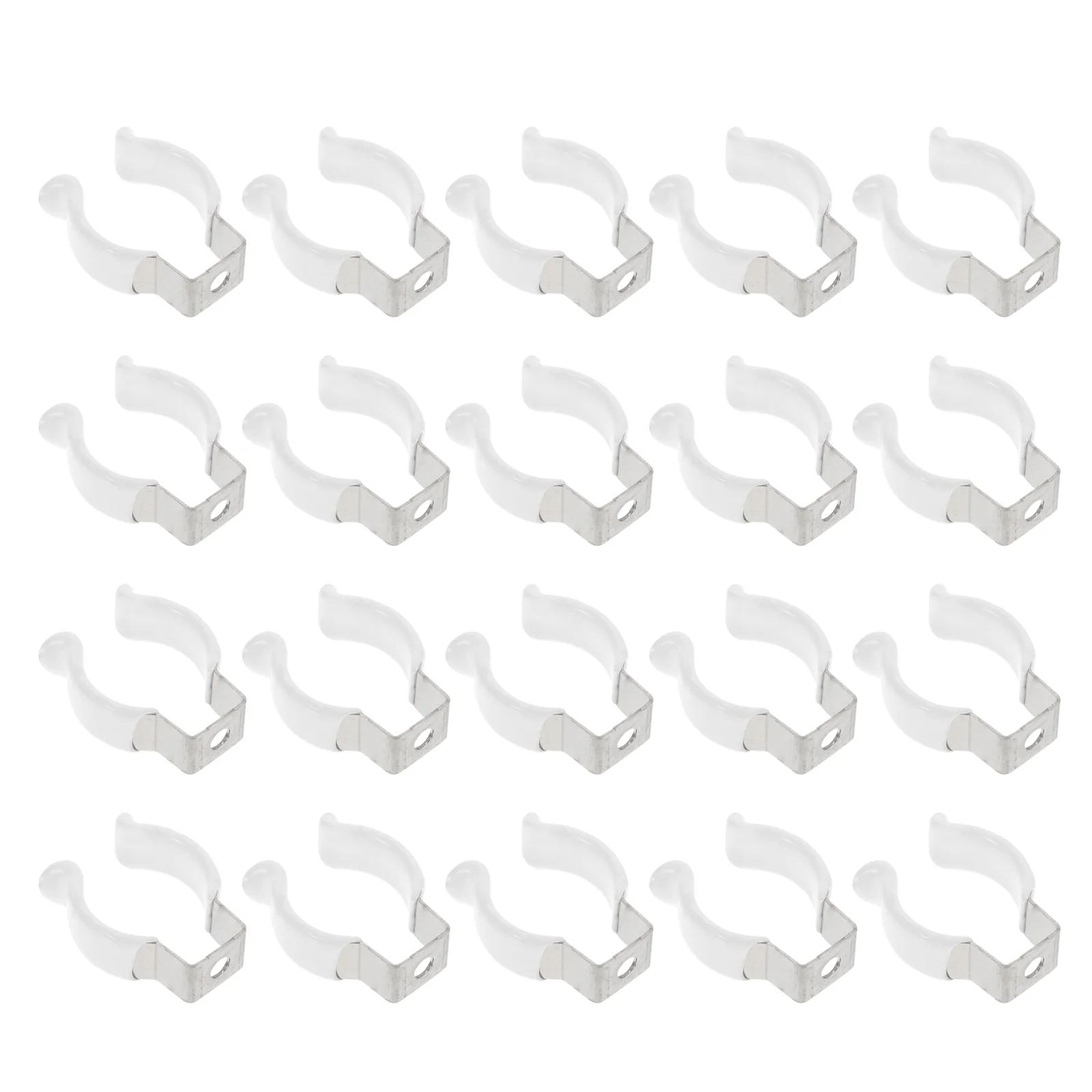 

U Clip Tape Measure Holder Support Clip Holder LED Tape Measure Holder Support Clip Tube Clamps Plastic Stainless Steel T8