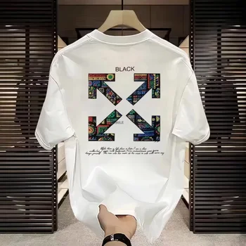 Nuove T-shirt alla Moda 2026 con Motivo Floreale di Alta Qualità per Uomo e Donna - Vestibilità Ampia, 100% Cotone a Maniche Corte