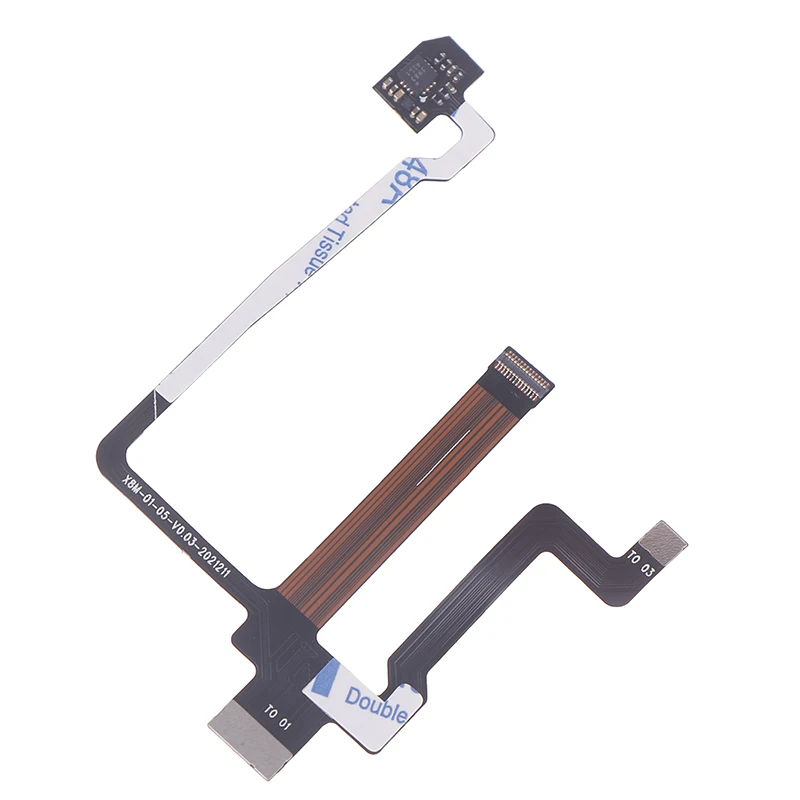 Pièce de réparation drone : câble plat ruban flexible pour FIMI Mini 3 sous différents angles
