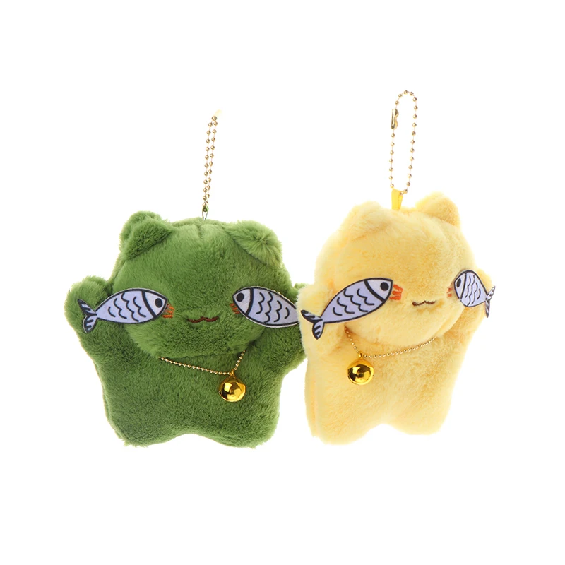 

Милая Рыба, кошка, искусственные игрушки, брелок, мультяшный котенок, заполнение, набитые искусственными деталями, декоративная сумка для автомобиля, подарки