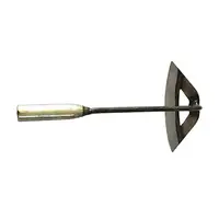 Steel Hollow Agriculture Rake Hoe Weeding Shovel Farm Tool Planting Vegetable Weeding Dual-Purpose Hoe Rake Tool 1