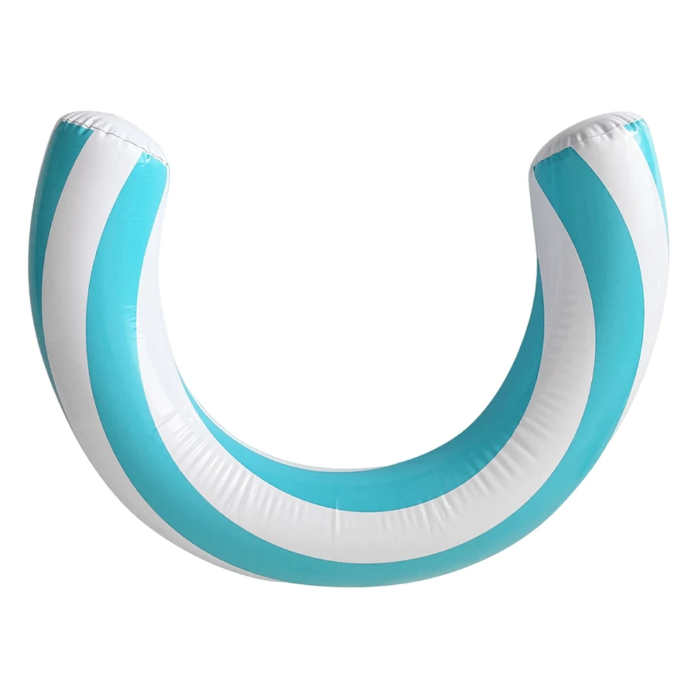 Inflatable Buoyancy Stick High Buoyancy Arc Pool Floats Leakproof Portable Entertainment Lounger for Pool Beach