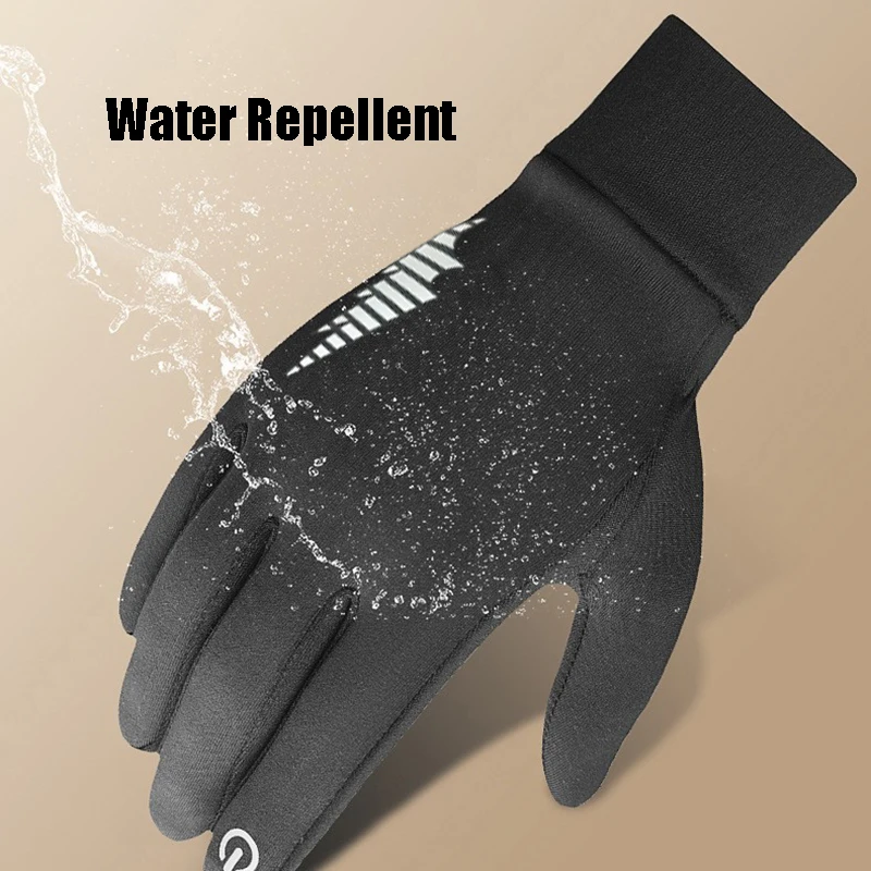 Winter Full Finger Cycling Gloves Warm Fleece Bicycle Road Mountain Bike MTB Sports Touch Screen Gel Gloves for Women Men 3