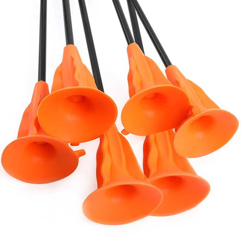 6/12pcs Archery Sucker Arrow ID 6mm For Children's Archery Practice Fiberglass Shaft Kid Sucker Cup Arrowshead Shooting Game