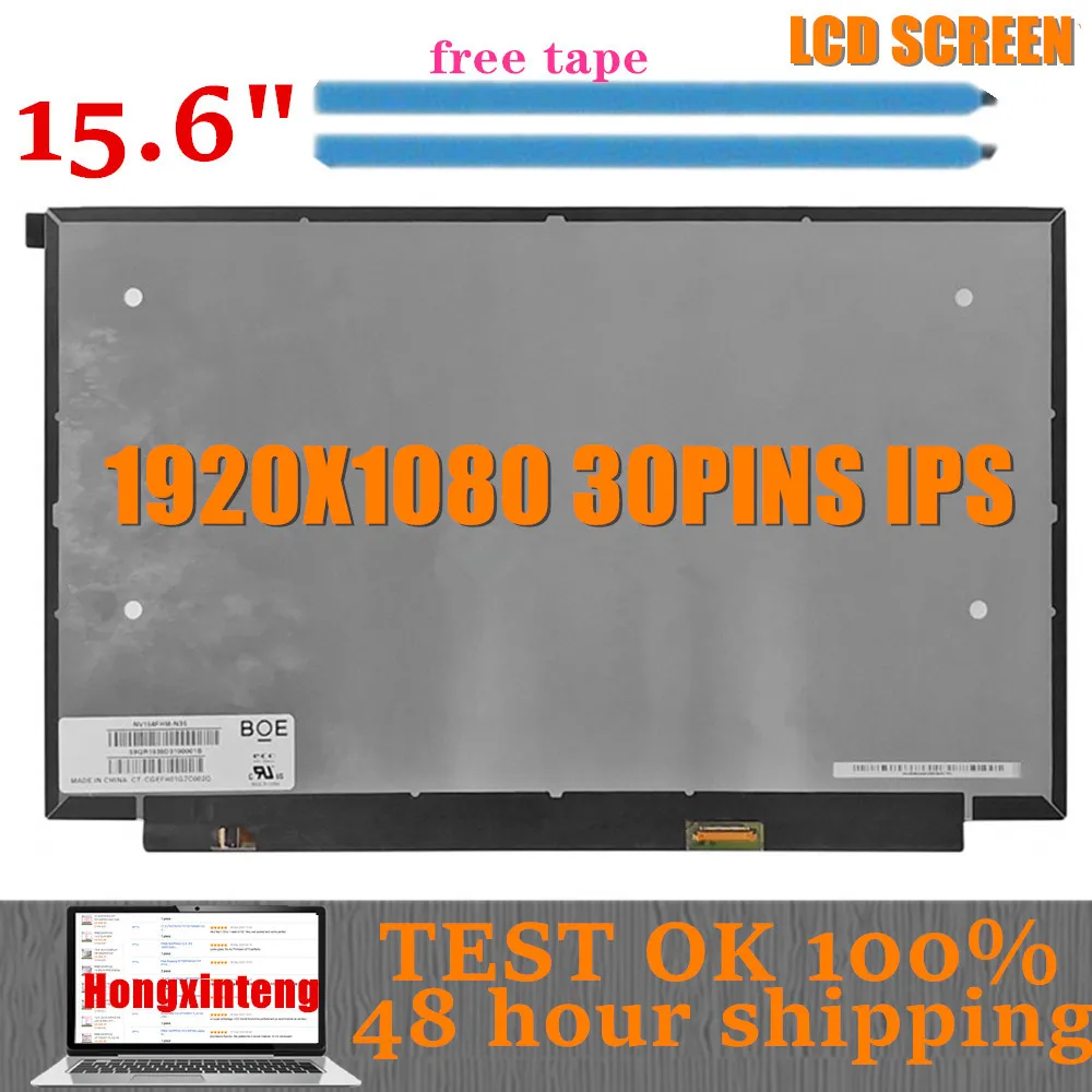 Slim 1080p Ips Nv156fhm-n45 Fit Nv156fhm-n4q Ne156fhm-ns0 Lp156wfc Spd1 Lp156wfh Spd1 N156hca-eab Lm156lf5l04 B156han02.7 156