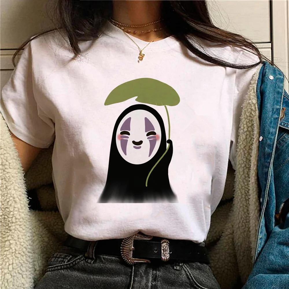

Kaonashi tshirt women summer designer anime t-shirts female harajuku designer graphic clothes