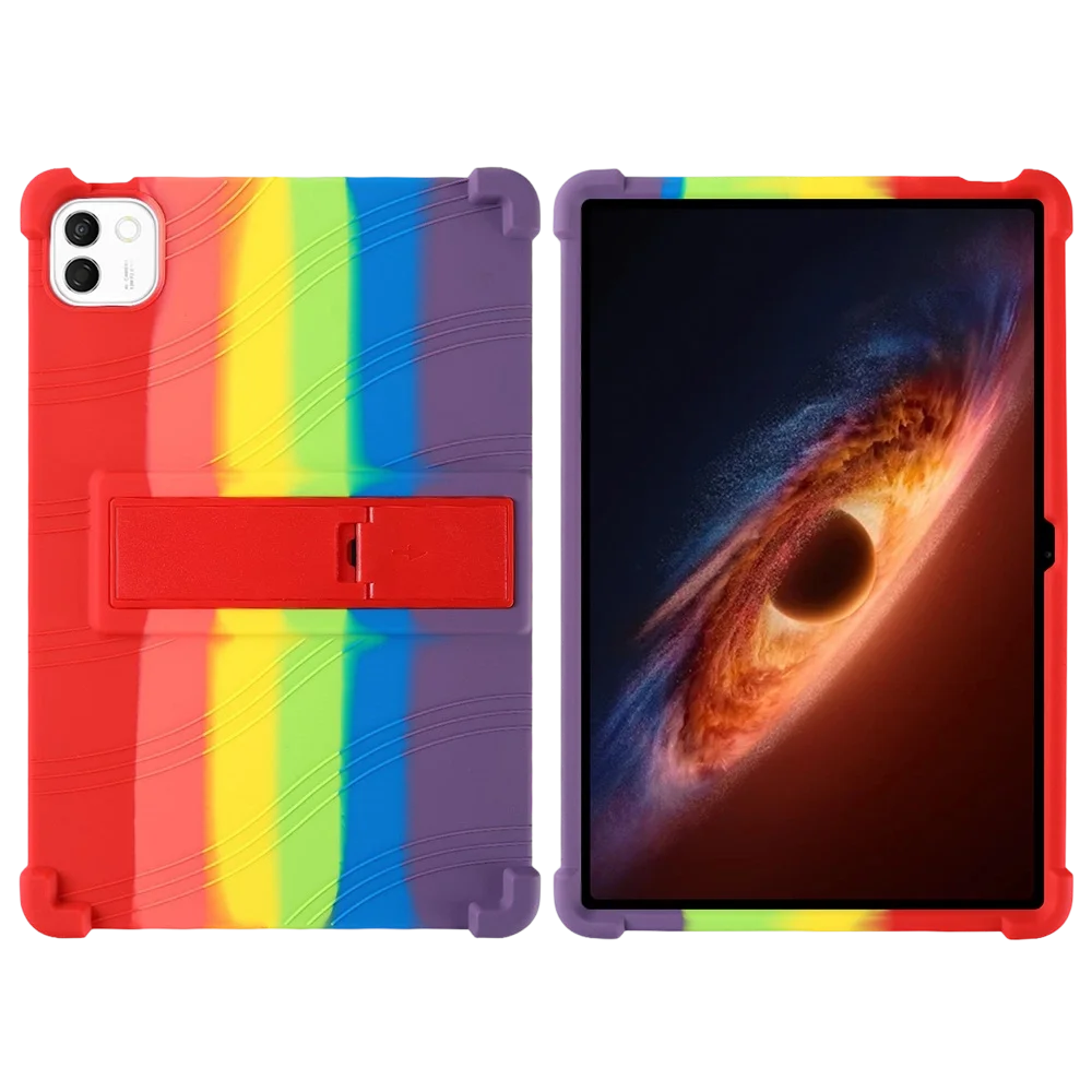 Universal Soft Silicone Protective Case with Stand