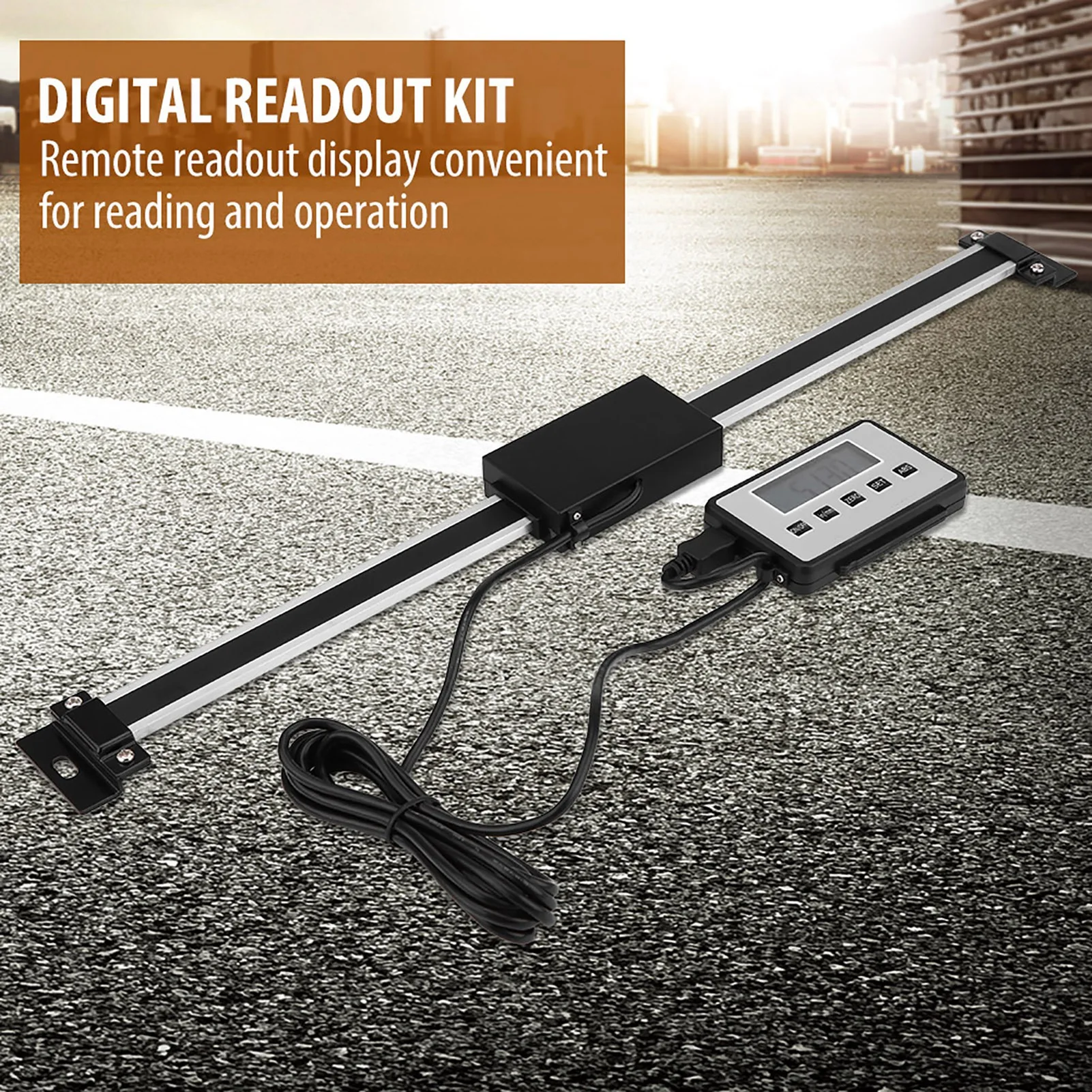 0-300mm Accurate Digital Linear Scale LCD Readout Kit for Milling Machines Lathes 300mm Readout Scale Digital Kit