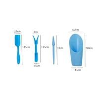 4Pcs Garden Planter Kit Sowing Shovel Scoop Bucket Spoon 1