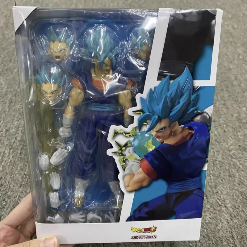 スーパーベジータのアクションフィギュア,ブルーフィギュア,PVC