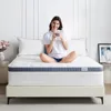 Mattress,10 Inch Hybrid Mattress with Cooling-Gel Memory Foam and Individually Pocket Innerspring,Breathable and Pressure Relief 1