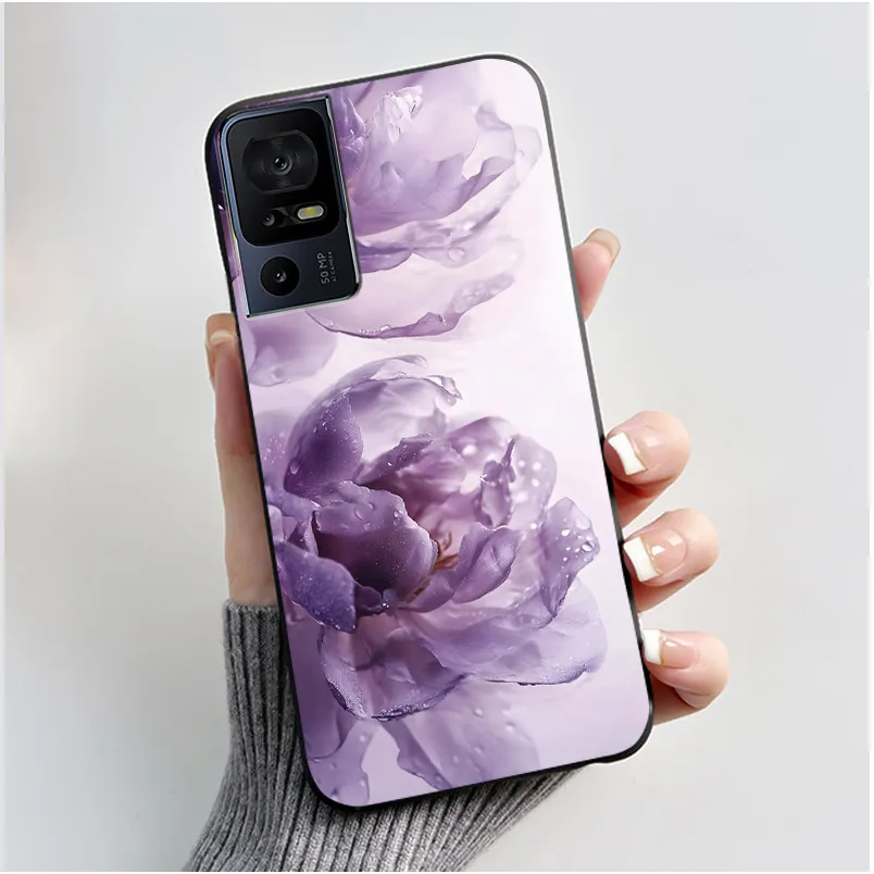 Luxury Cute Cartoon Black Soft Silicone Protective Phone Case
