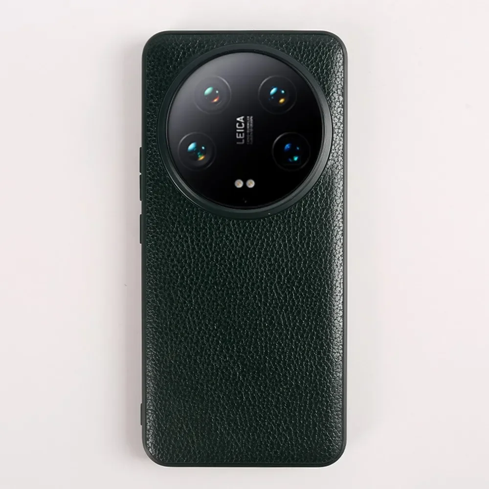 Luxury Handmade Genuine Leather Vintage Phone Case Cover