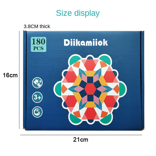 Hot Kids Wood Jigsaw Puzzle Board Game Baby Montessori Educational Learning Wooden Toys for Children Geometric Shape 3D Puzzles 6