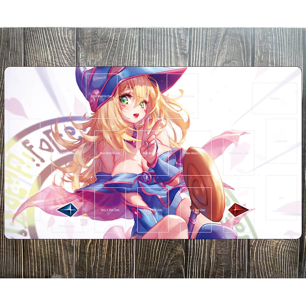 

Yu-Gi-Oh Dark Magician Girl Playmat Game Card Pad YGO Mat KMC TCG YuGiOh Mat-236