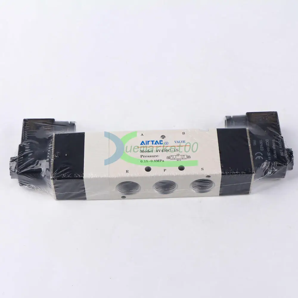 

ONE New Airtac 4V430C-15 DC24V Solenoid Valve