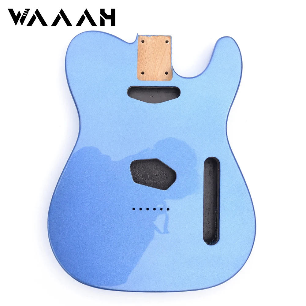 High Gloss Alder Wood TL Guitar Body Metal Dark Blue Electric Guitar