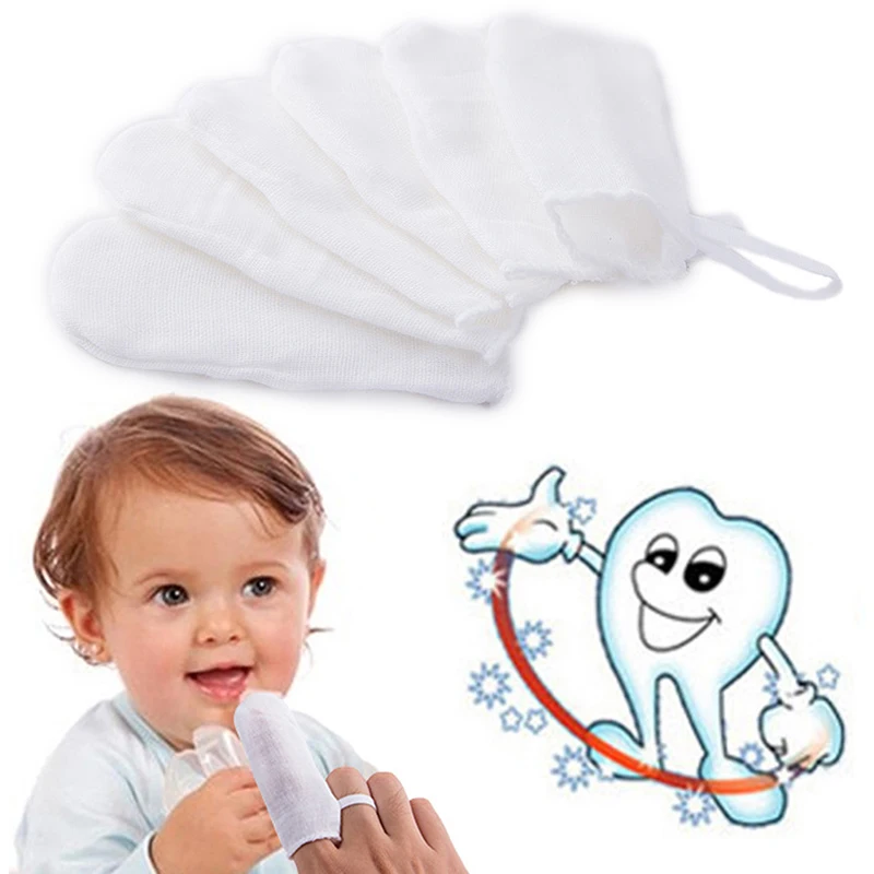 set Baby Finger Brush Oral Cleaning Gauze Baby HOT Oral Cleaning Teeth For Health Care For Boys Girl Health Hot Sale