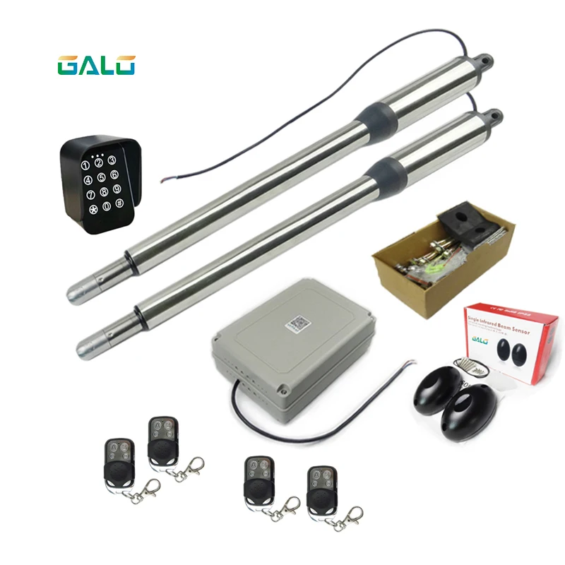 300KG Automatic Swing Gate Opener Home Security Kit