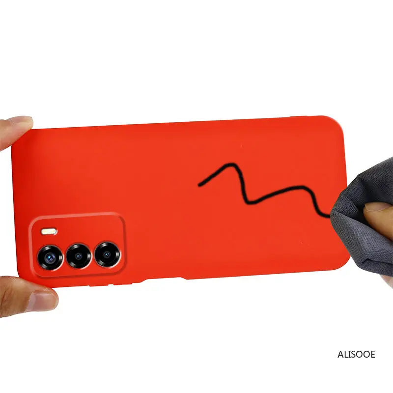 Liquid Silicone Soft Shockproof Case - Full Protection Back Cover