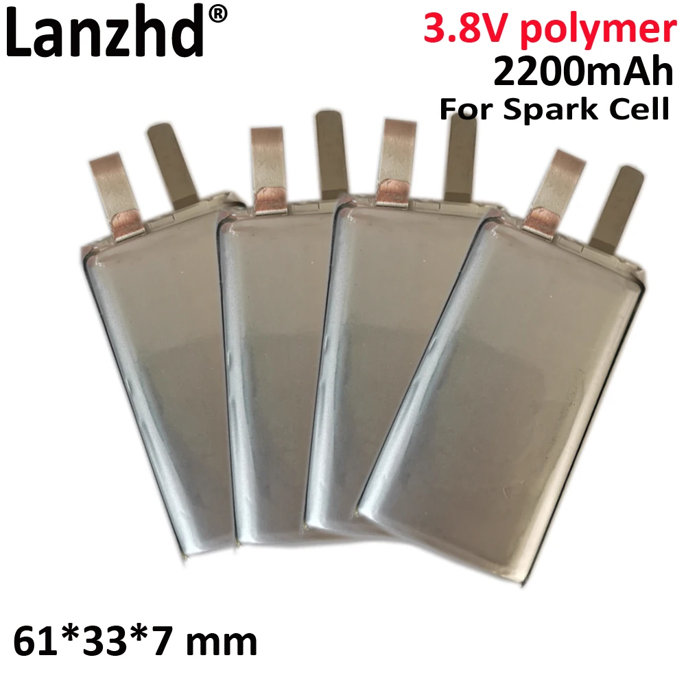 

3.7V high rate polymer lithium Suitable for Mini 3, 3 Pro Cell flight battery drone power cell 703361 2200mAh 61*33*7mm