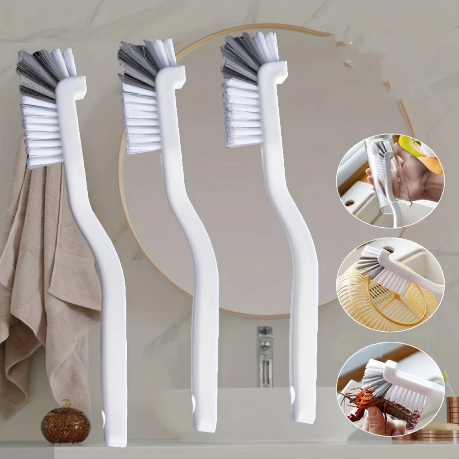 Outdoor Cleaning Brush - Heavy-Duty Scrubber for Tough Stains - Convenient Storage - Enhance Cleaning Routine 2