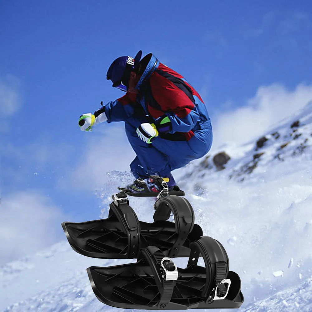 Ski Boots Mini Skis Snowblades for Winter