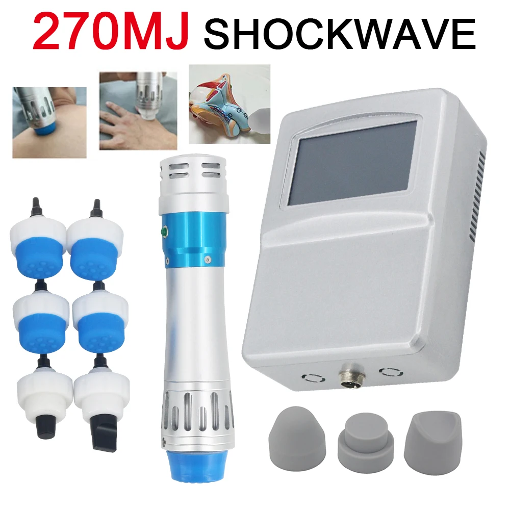 

Physical Shockwave Therapy Equipment ED Electromagnetic Extracorporeal Shock Wave Therapy Machine Pain Relief Body Relax Massage