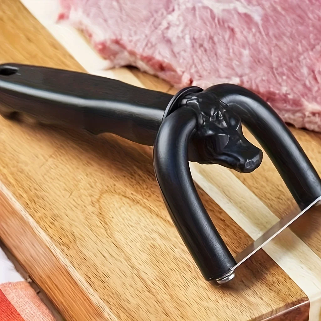 1PCS New Meat Fat Trimmer Beef Pork Handheld Slicer Clean Beef Slicer Fat Cuisine Barbecue Tools Cooking Tools Kitchen Gadgets