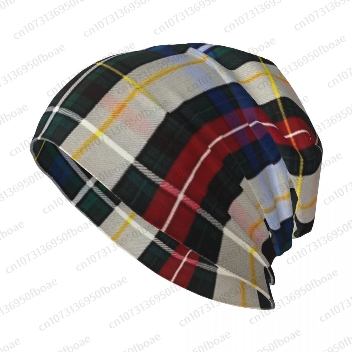 

Scottish PLAID ROYAL STEWART TARTAN Beanies Cap Unisex Soft Thin Knitted Outdoor Knit Bonnet