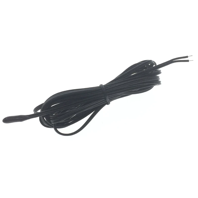 Capteur De Température à Thermistance NTC 10 Pièces, Connecteur De Pointe En Forme De Goutte De Sonde De Haute Précision De 2 Mètres Pour Appareils Ménagers(10K B3435
