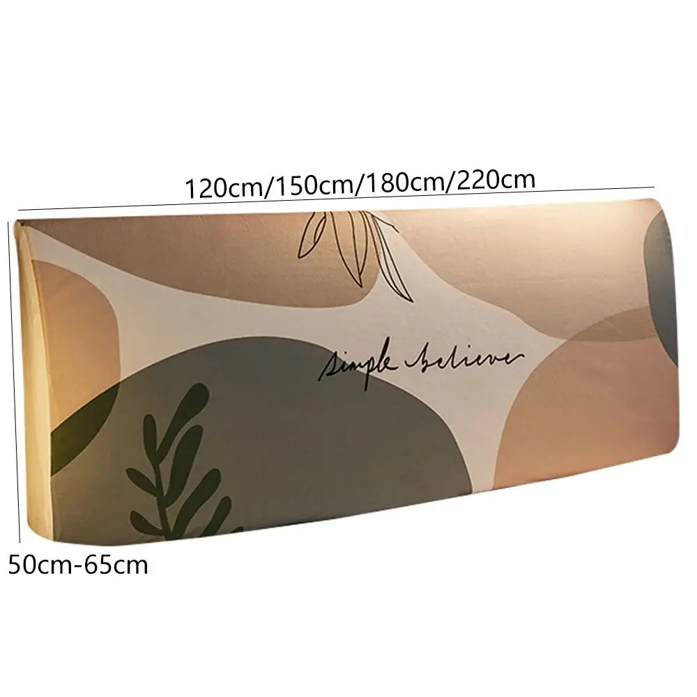 Modern Style Cartoon Bed Head Cover All-inclusive Anti-dust Headboard Cover Soft Nordic Protective Home Room Decor