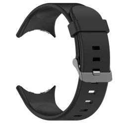 Classic Buckle Strap: Breathable Sport Band for Pixel 3 (45mm) (Black)