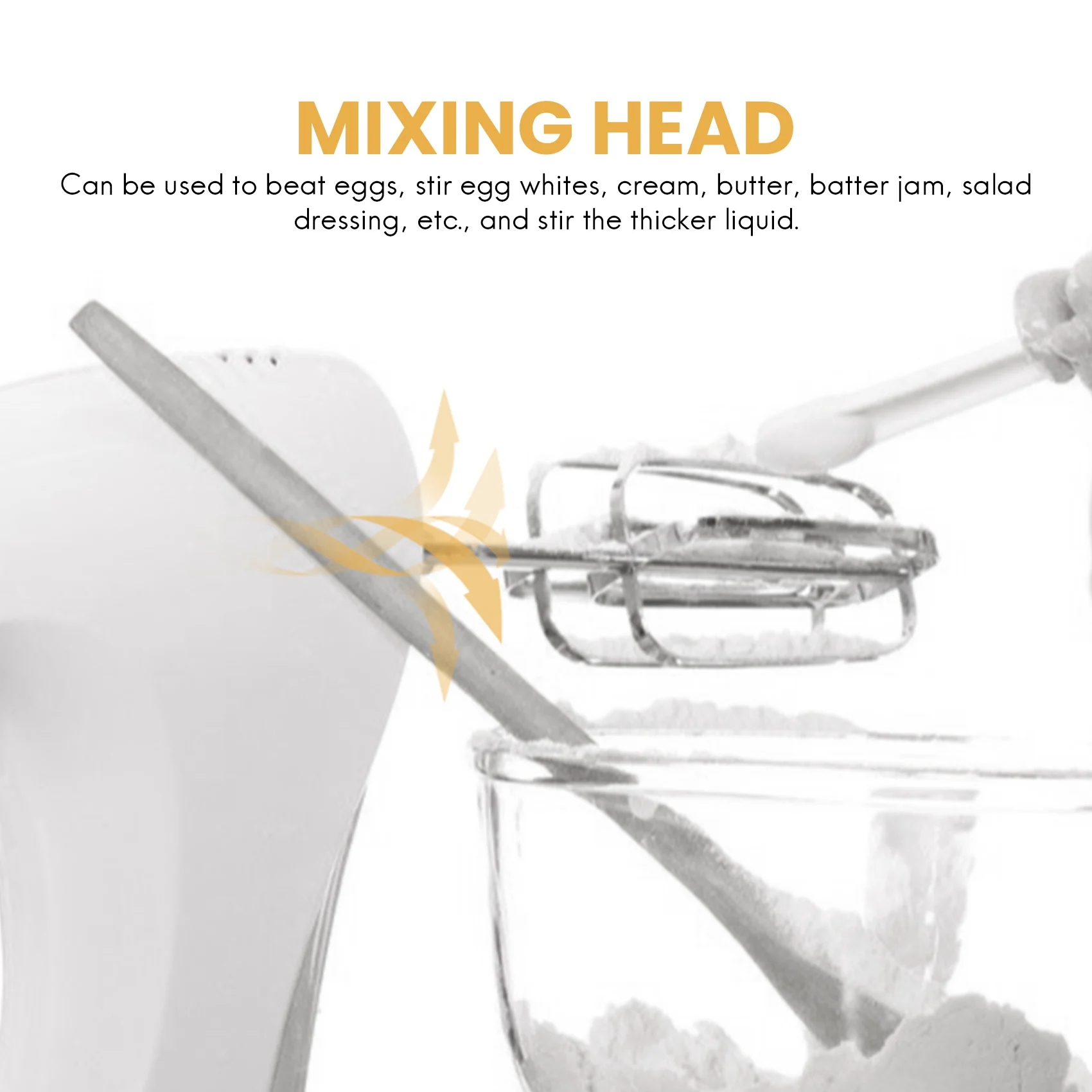 2pcs Hand Mixer Attachments, Hand Mixer Beaters Replacement, Stainless  Steel Electric Accessories Whisk, Separator Egg Liquid Filter, Used For  Mixing