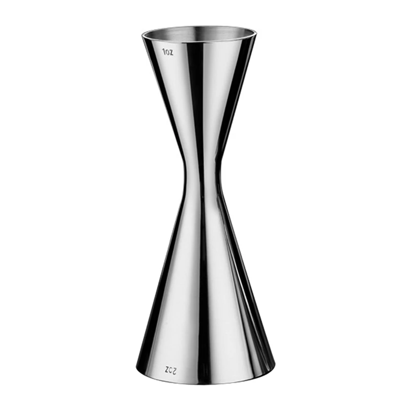 

HOT SALE 4X Stainless Steel Measure Cup Double Head Bar Party Wine Cocktail Shaker Jigger 60Ml