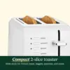 2-Slice Toaster, Compact, White, CPT-122 4