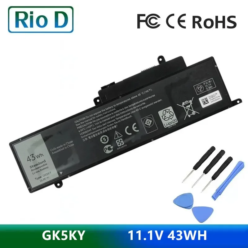 

GK5KY 11.1V 43WH Laptop Battery for DELL Inspiron 13" 7000 Series 7347 7348 7352 7353 7359 11" 3147 3148 15" 7558 04K8YH