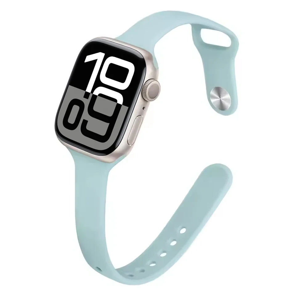 Breathable Silicone Strap for Smartwatch - Elegant Bracelet Design