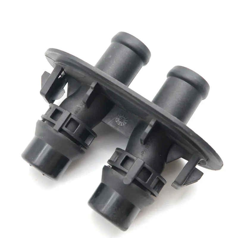 Warm Air Water Pipe Connector Double Pipe Interface for Audi Q5 8R0122291 Black High Quality Durable Solid Auto Accessories