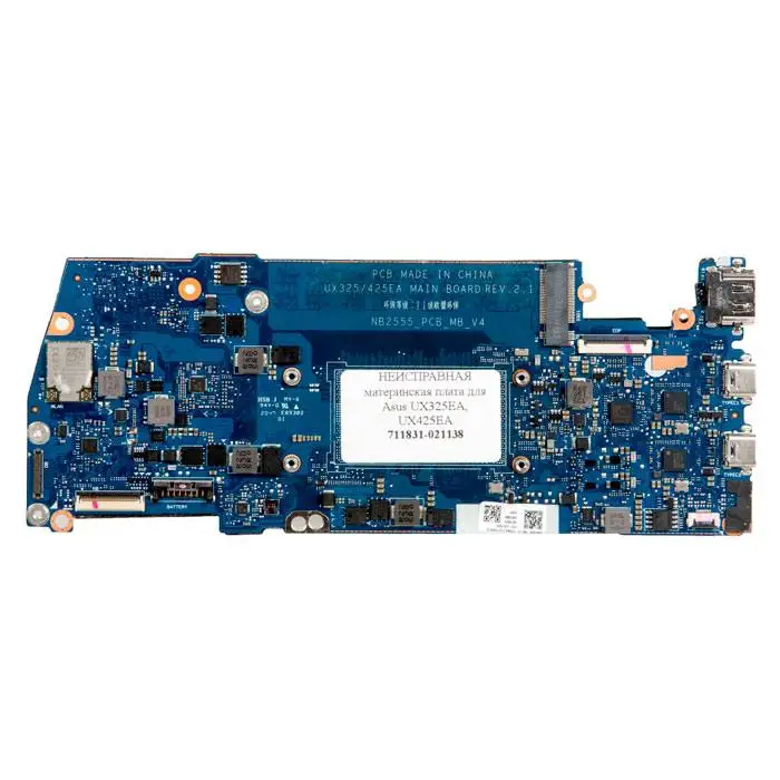 Motherboard for Asus ux325/425ea Rev: 2.1 nb2555 _ PCB_MB _ V4 4xd9zck  it5571vg-128-cx0 впаянный Wi-Fi - AliExpress 7