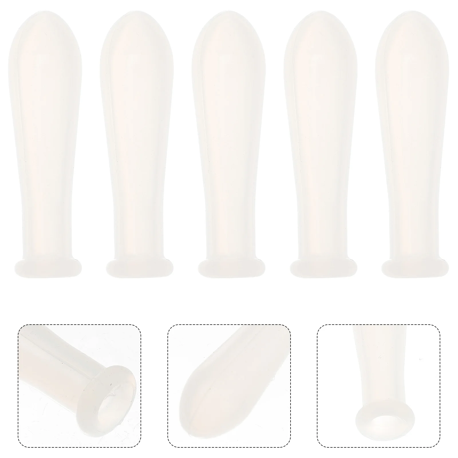 

Glass Pipette Pipettes Silicone Caps Dropper Silicone Caps Graduated Dropper Caps