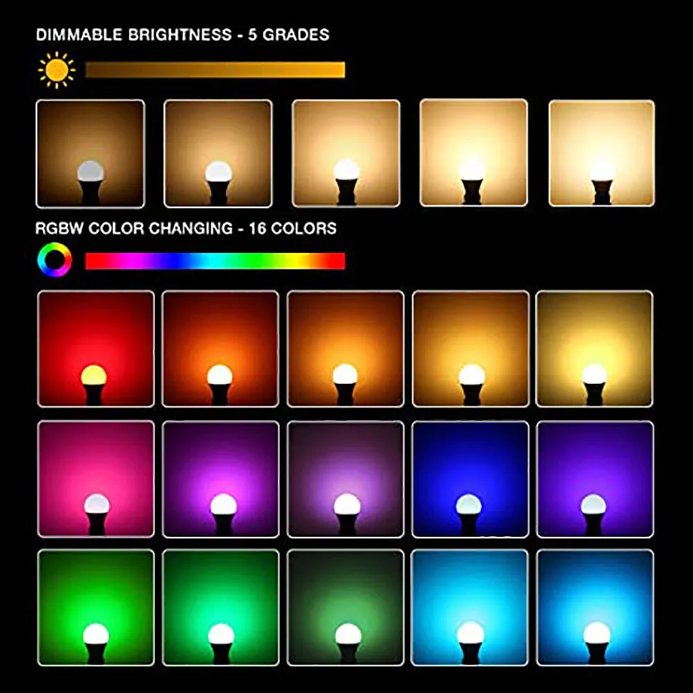 LED RGB 램프 스포트라이트 전구, E27, 10W, 15W, 20W, AC 220V, 240V, 봄빌라 IR 원격 제어, 스마트 LED RGBW 램프, 홈 데코