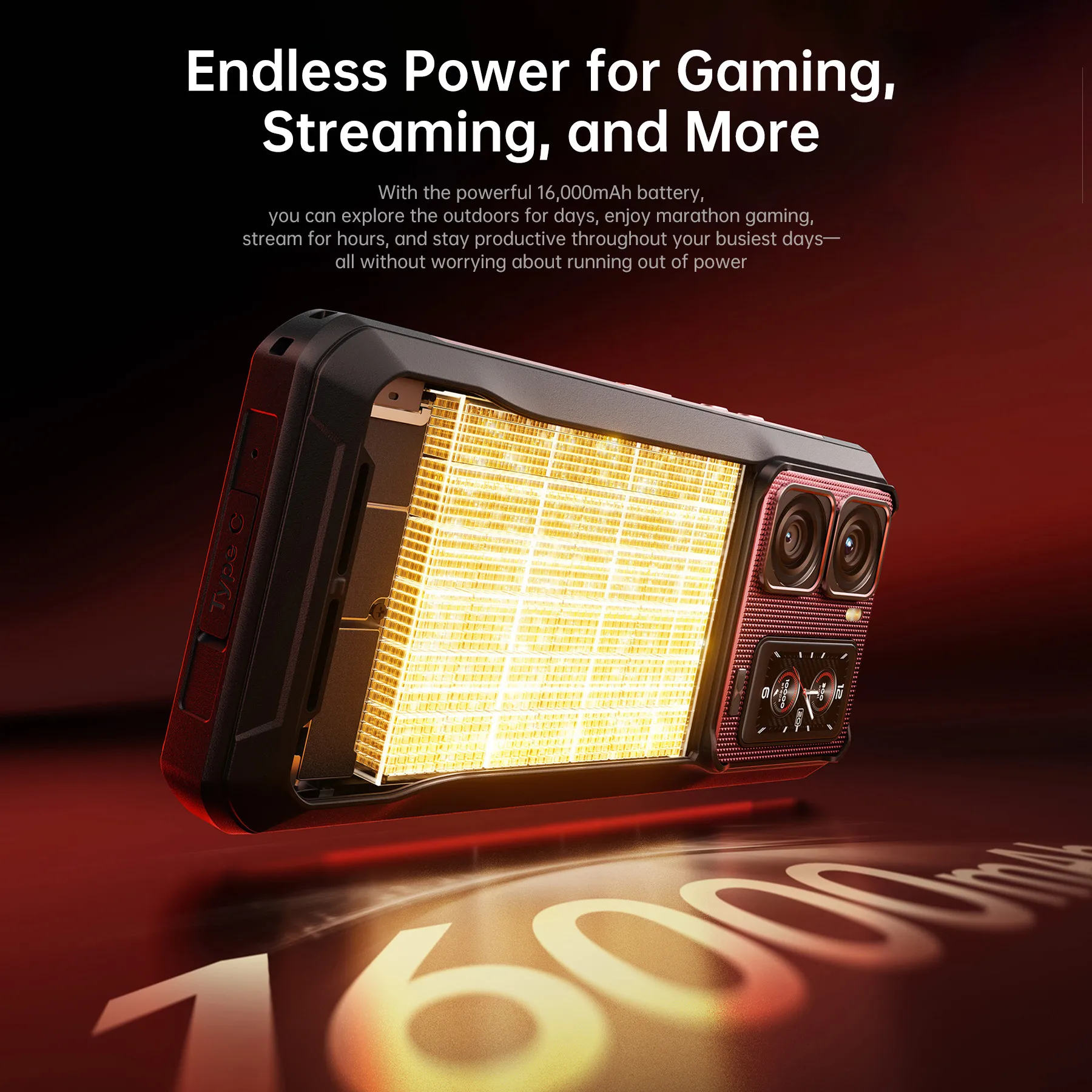 5G対応】OUKITEL WP300 タフネススマホ Android 15 Amazon | 【5G対応