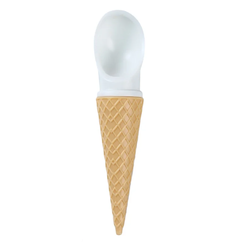 Ice Cream Scoop Cone-shaped No-Slip Handle Frozen Yogurt Melons Baller Maker Fruit Cookies Doughs Ball Tool Kitchen Accessories