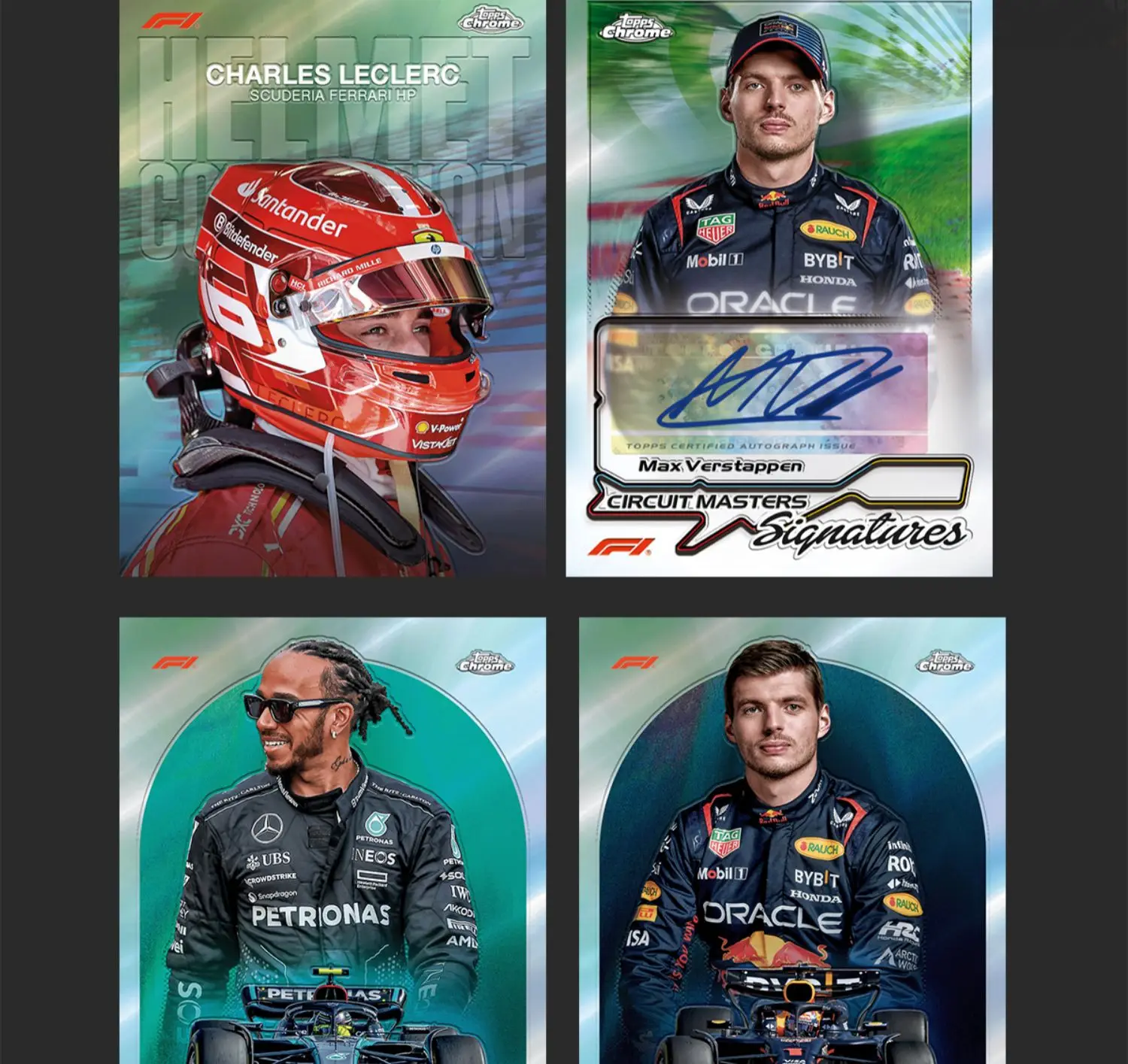 Topps Chrome Formula 1 F1 Value Racing Collection Card Star Card Grenade Box Collecting Cards Toys Gifts