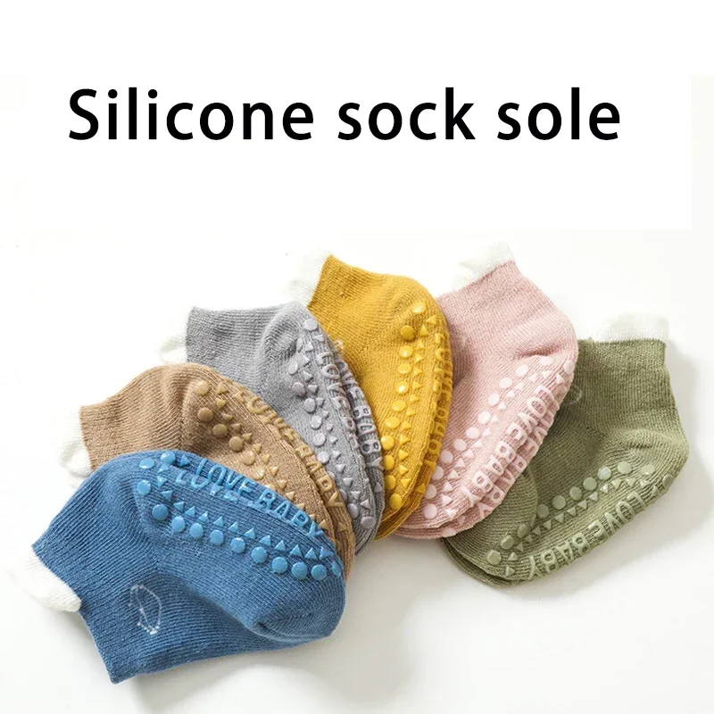 Crawling Safety Pads Socks Set Summer Baby Knee Cartoon Anti-slip Socks KidFloor Socks Kneecap Walking Protector for Girls Boys