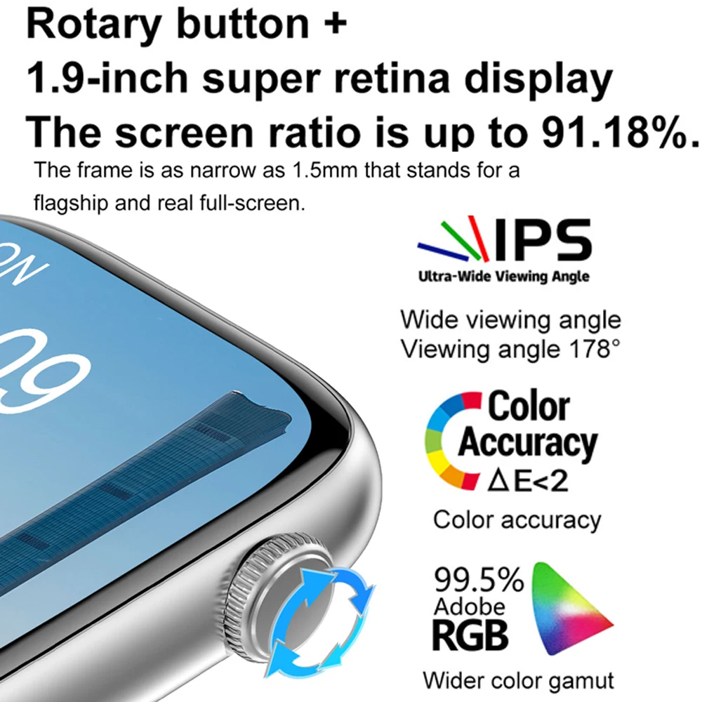 (  us) DT103 Ʈ ġ    NFC Smartwatch GPS   ð 1.9 &HD ũ ƮϽ 