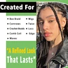 GOIPLE 237ml Braid Mousse for African Women Extra Hold Control Braids Spray Twist Locs High Shine Moisturize Foam Styling Mousse 3